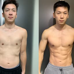 あきひろ 筋トレで少しマッチョに